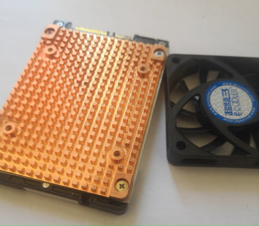 Pure Copper Mechanical Hard Disk Cooler Heat Sink Cooling 2.5 Inch