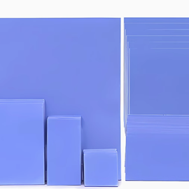 Thermal Pad, 100x100x0.5mm Highly Efficient Thermal Conductivity 13 W/mK, Insulated Heat Resistant High Temperature Resistant Silicone Thermal Pad for IC SSD CPU GPU Heat Sink LED Cooling