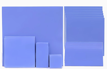 Thermal Pad, 100x100x0.5mm Highly Efficient Thermal Conductivity 13 W/mK, Insulated Heat Resistant High Temperature Resistant Silicone Thermal Pad for IC SSD CPU GPU Heat Sink LED Cooling