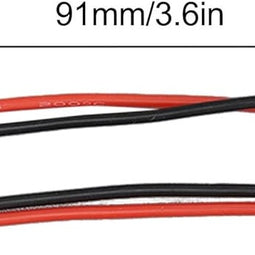 PH2.0 2P Male to 2P Female Cable Battery Adapter Cable, 2PCs each bag