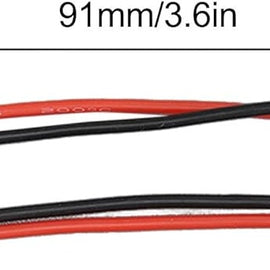 PH2.0 2P Male to 2P Female Cable Battery Adapter Cable, 2PCs each bag